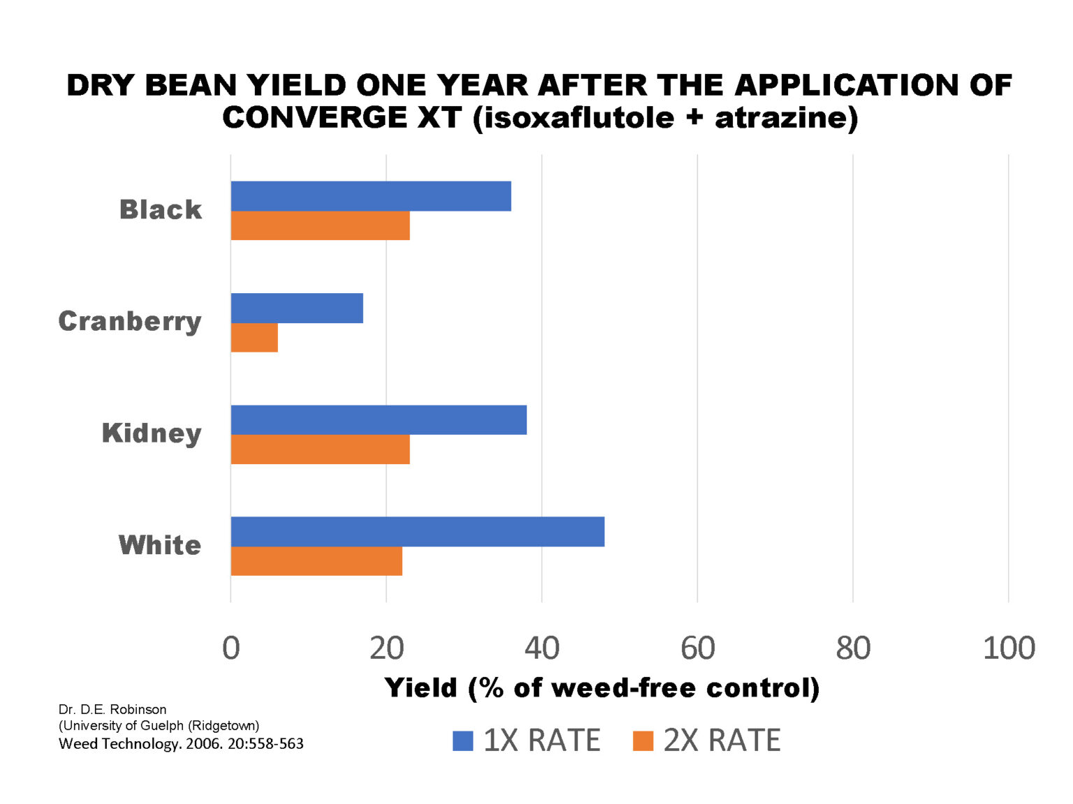 “Bleaching” Herbicide Carryover Injury in Dry Beans Dry Bean Agronomy